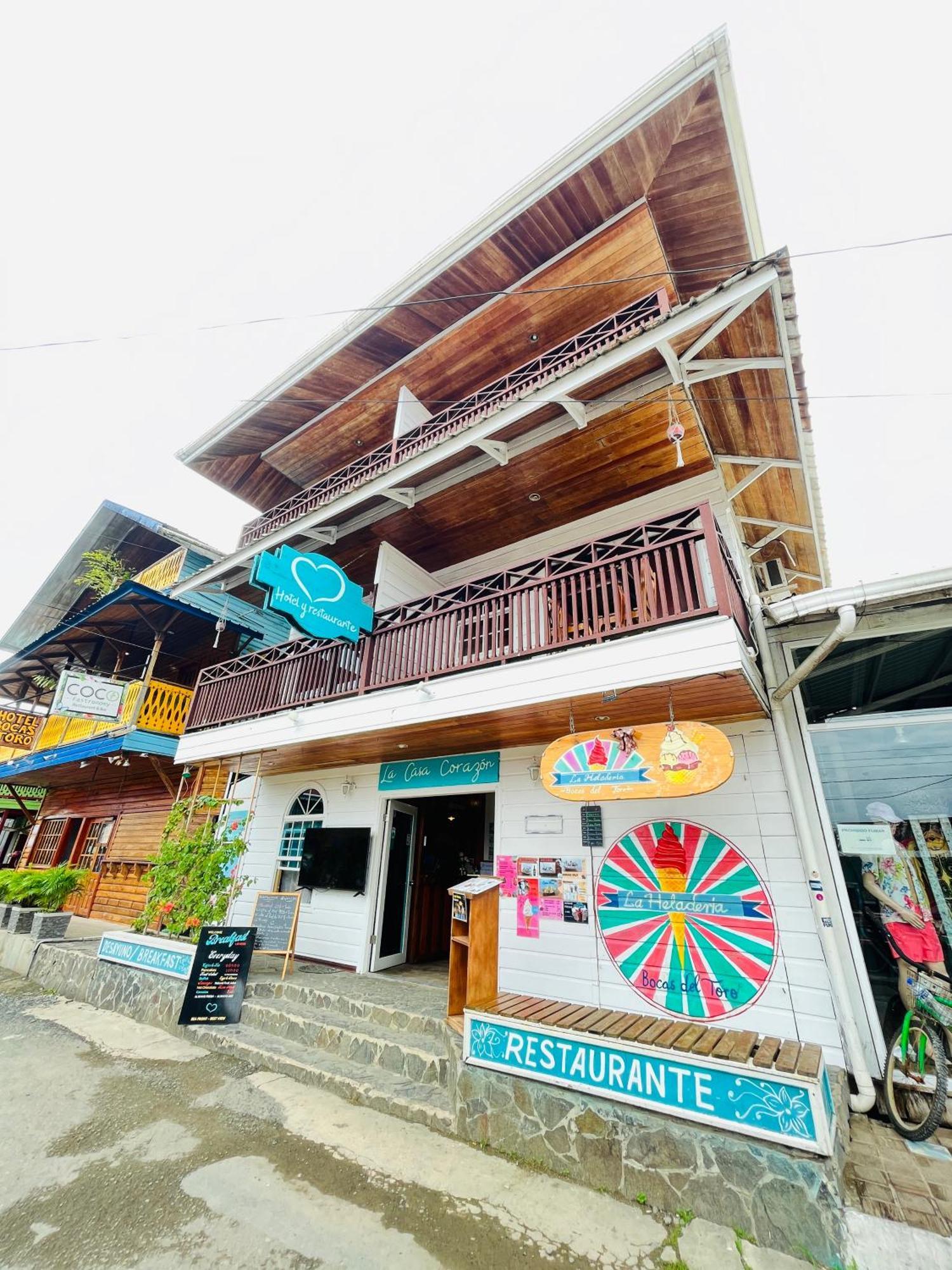 Hotel La Casa Corazón Bocas del Toro Exterior foto